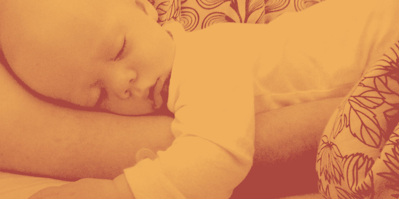 Co-Sleeping with a baby – How its done